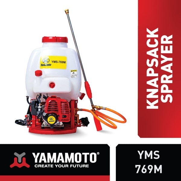 Penyemprot Ransel YAMAMOTO YMS 768M Mesin Semprot Hama 2 Tak Yamamoto