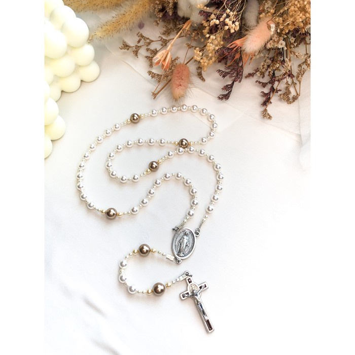 Rosario Swarovski Pearl