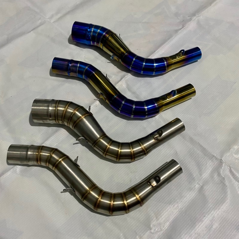 Pipa Sambungan model samlong cobra untuk semua motor metix bluemon dan titan pipa 28 inlet 50mm