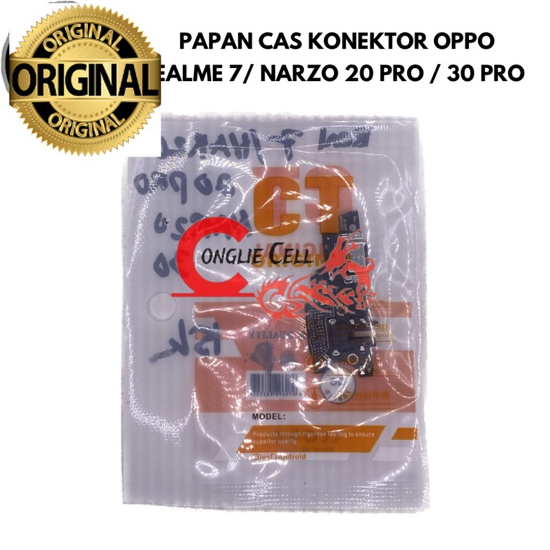 PAPAN CAS KONEKTOR OPPO REALME 7 / NARZO 20 PRO / NARZO 30 ORIGINAL