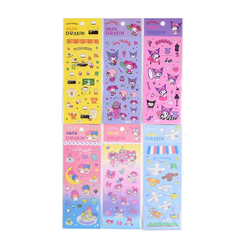 

17A. Stiker Sanrio Murah - Stiker DIY [thehanscorner]