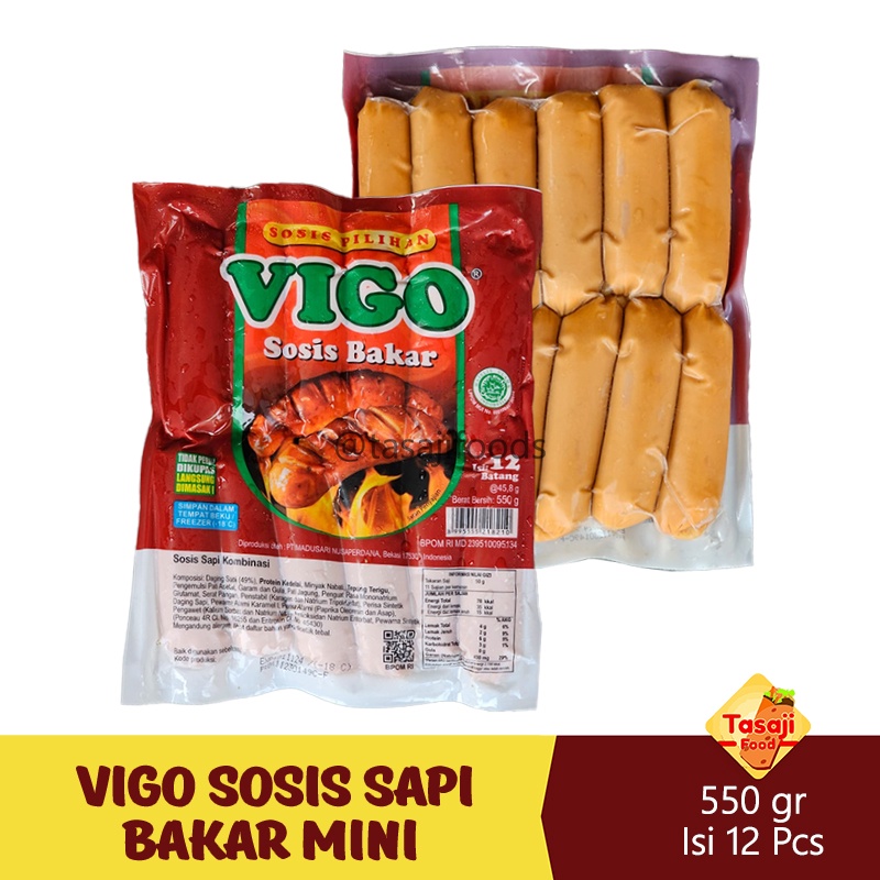 

VIGO SOSIS SAPI BAKAR MINI ISI 12 550GR