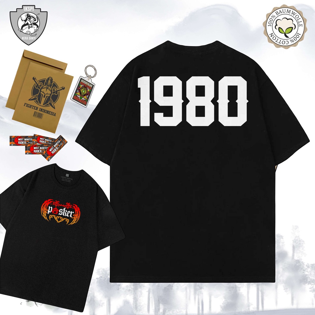 KAOS IKSPI KERA SAKTI INDONESIA PASKER-1980 KAOS GASAKS KOPASKER PREMIUM