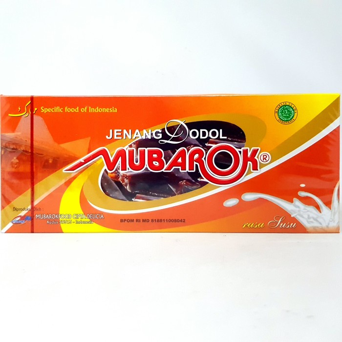 

MUBAROK JENANG DODOL ANEKA RASA 480gr | 24pcs @ 20gr CAPPUCCINO SUSU - SUSU