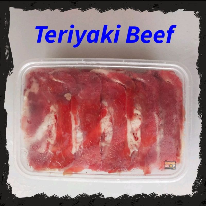 

COD Daging Sapi Slice (Low Fat)/Teriyaki Beef/Yakiniku Beef 500 Gr