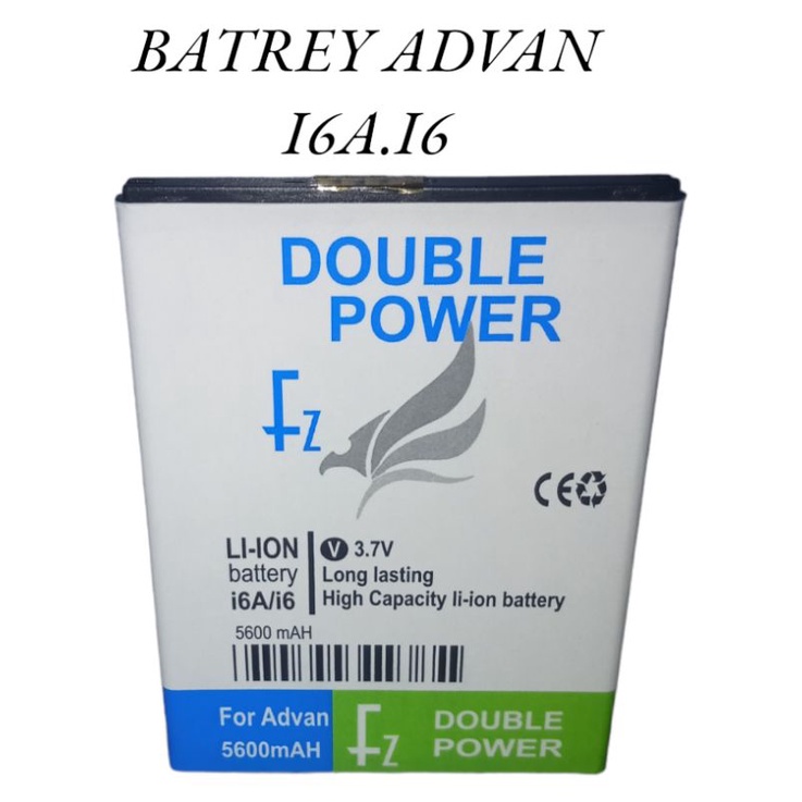 BATREY BATRAI ADVAN i6A.i6 DOBEL POWER BARANG ORIGINAL BERKAWILITAS BERGARANSI RESMI