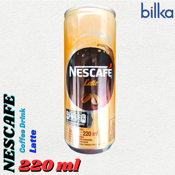 

NESCAFE RTD Kaleng Latte 220ml