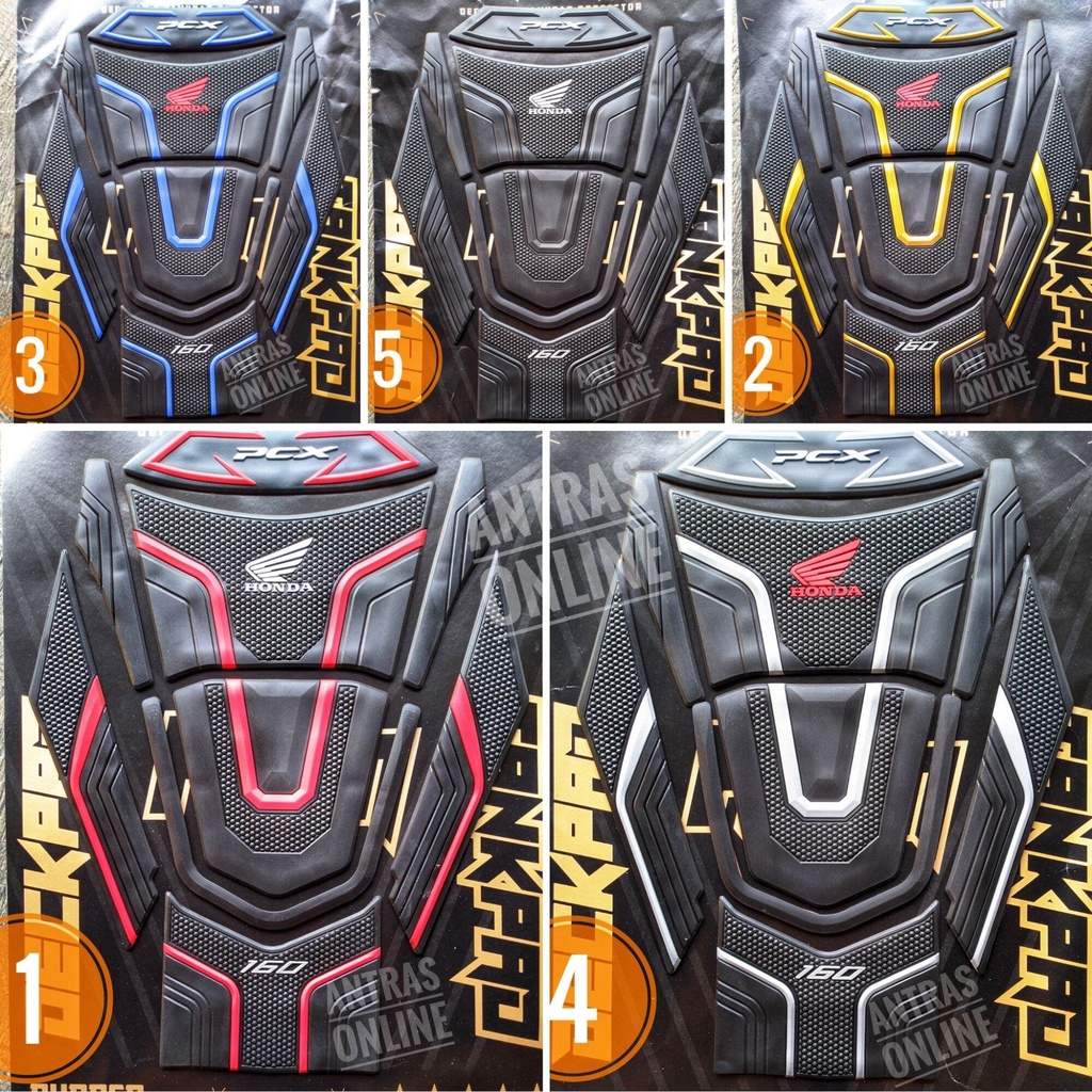 aksesoris new PCX 160 tankpad karet tebal - deck protector PCX160