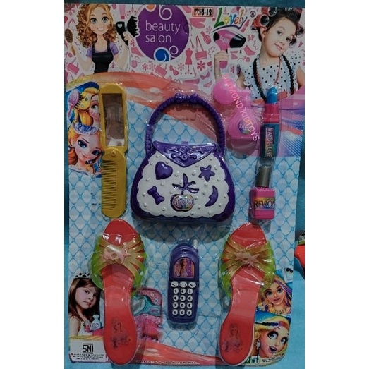 MAINAN BS 03  anak perempuan BEAUTY SALON / TAS / SANDAL DAN PARFUM MALL CERIA