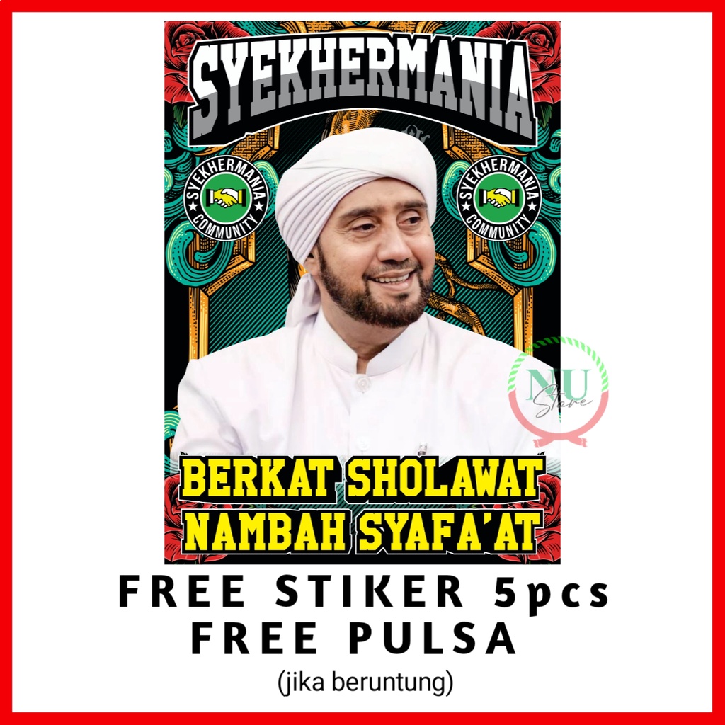 Bendera Majelis Sholawat / Bendera Mafia Sholawat Besar / Bendera Sholawat / Mini Flag Bendera Umbul