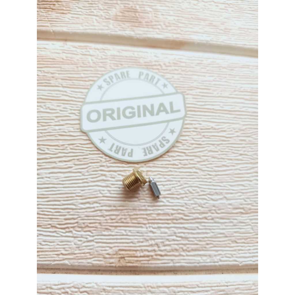 NEDLE VAVLE (SET) KARBURATOR YAMAHA V80 - V75 ASLI ORIGINAL / PARTS AKSESORIS JARUM PELAMPUNG CARBU