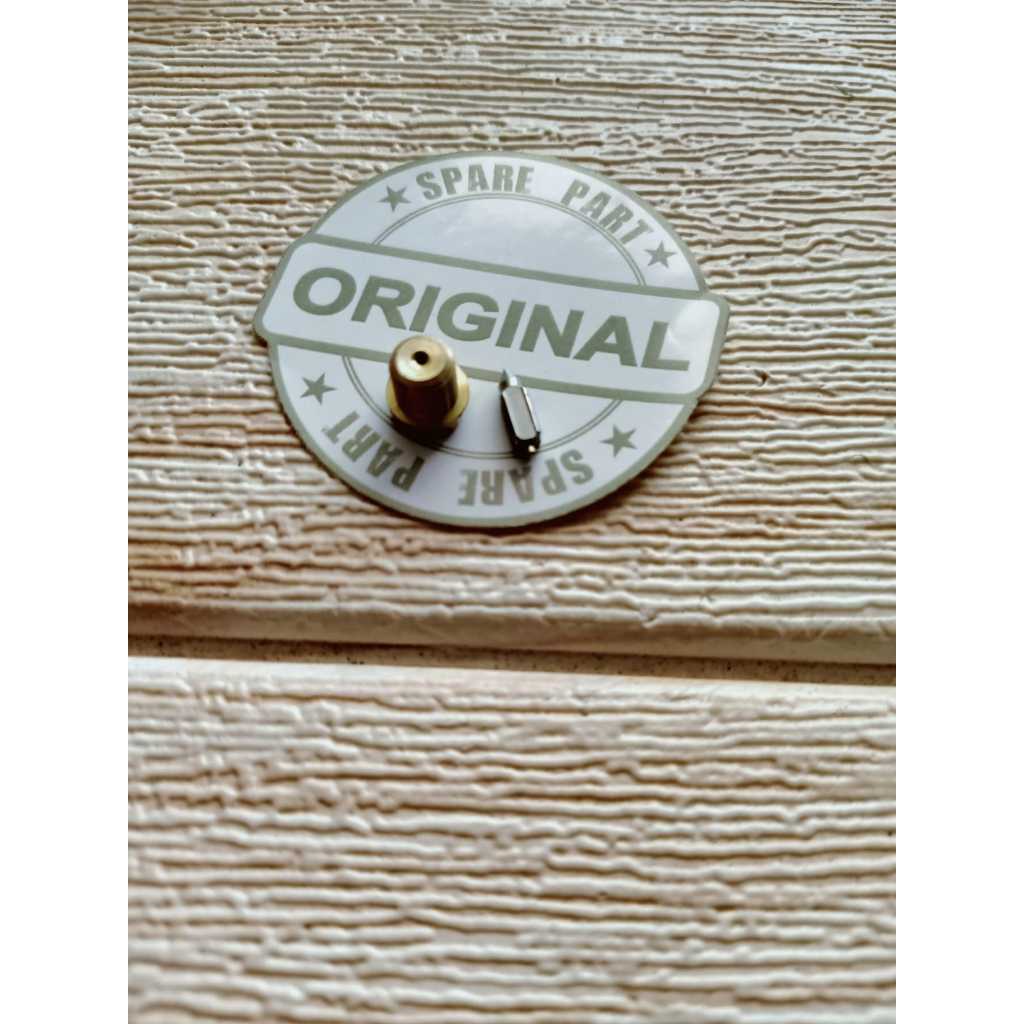 NEDLE VAVLE (SET) KARBURATOR YAMAHA V80 - V75 ASLI ORIGINAL / PARTS AKSESORIS JARUM PELAMPUNG CARBU