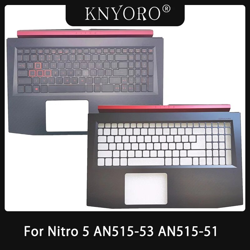 PREORDER Laptop Palmrest Cover Upper Case For Acer Nitro 5 AN515-53 AN515-51 Palm Rest with US Backl