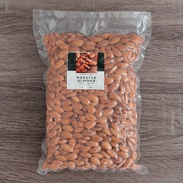 

[TERLARIS] roasted almond kacang almond panggang 500gr