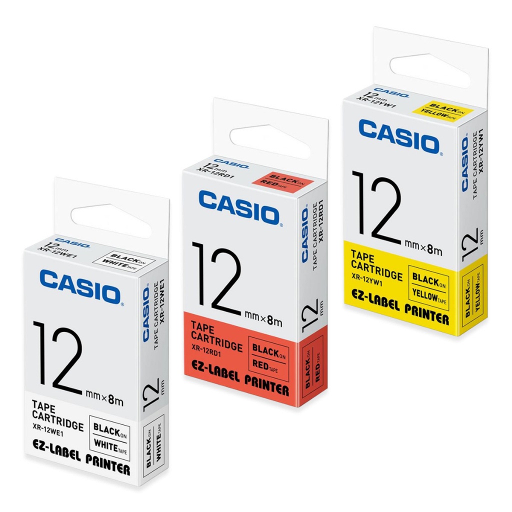 

Tape Cartridge Pita Printer Casio XR-12 Pita Label