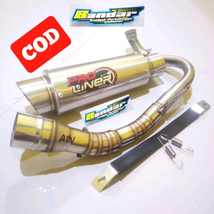 termurah Knalpot Racing Proliner Honda Adv / knalpot proliner Honda ADV / kenalpot Honda Adv proline