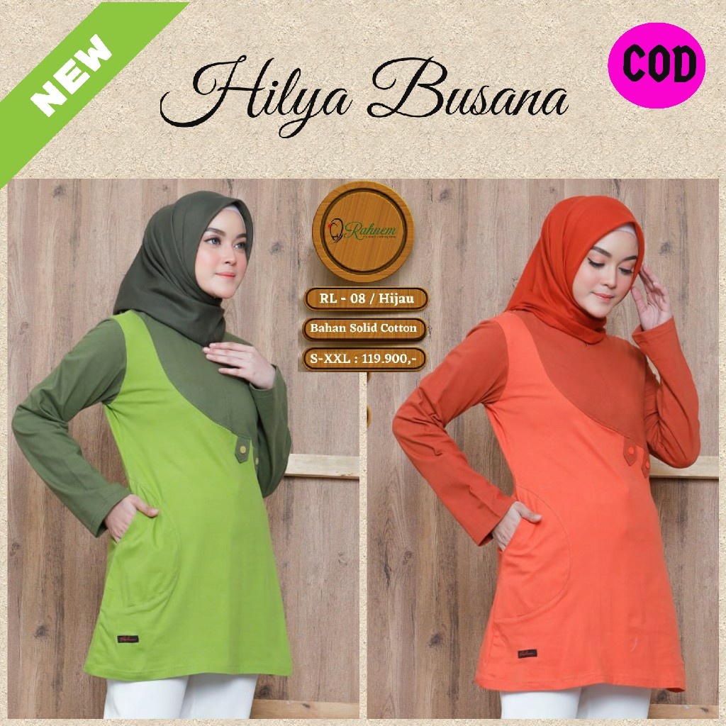 Atasan Kekinian Kaos Rahnem / RL -08