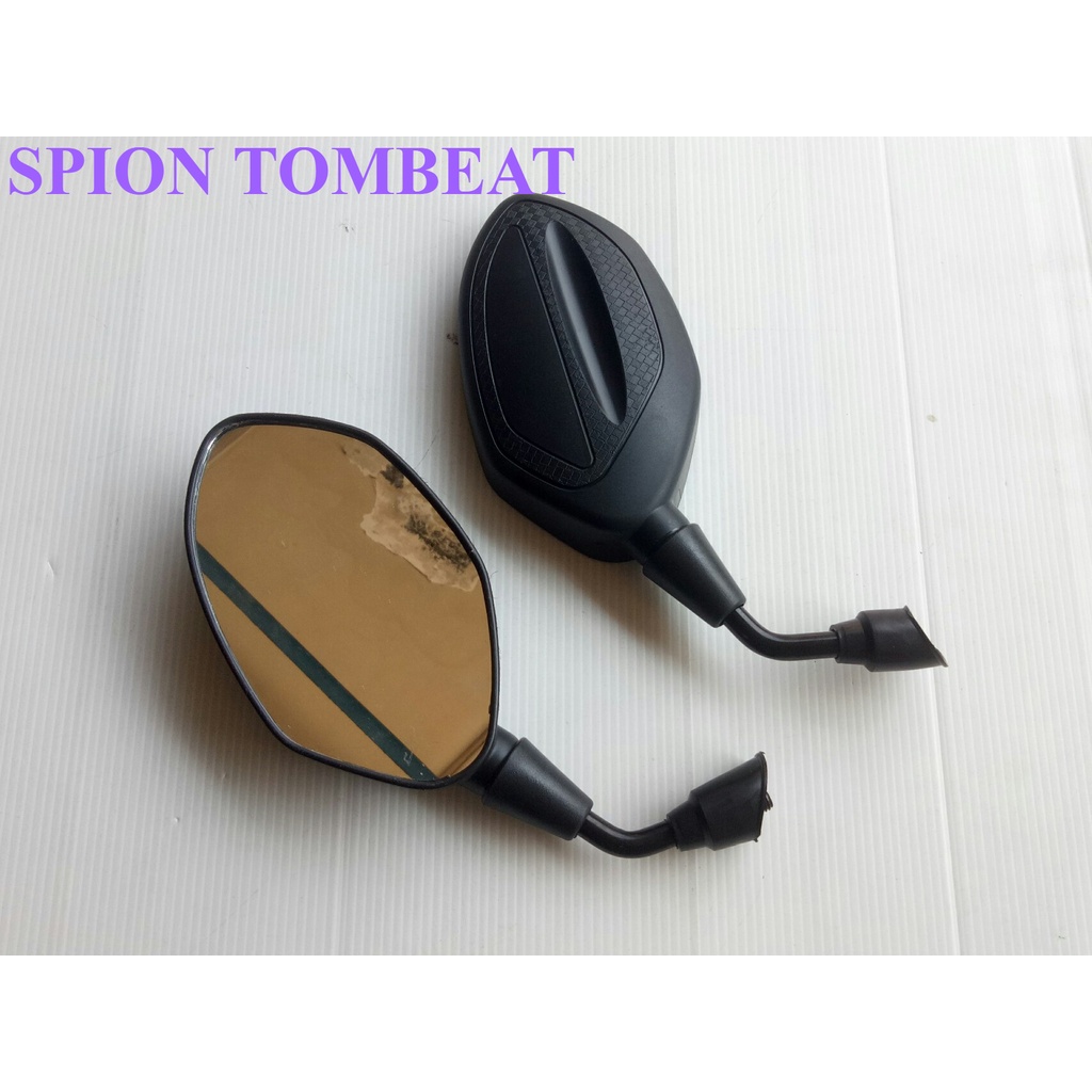 #CRC# Spion Motor New Model Tombeat Tangkai Pendek Hitam Vario Beat Pcx Honda SCOPPY NMAX DLL