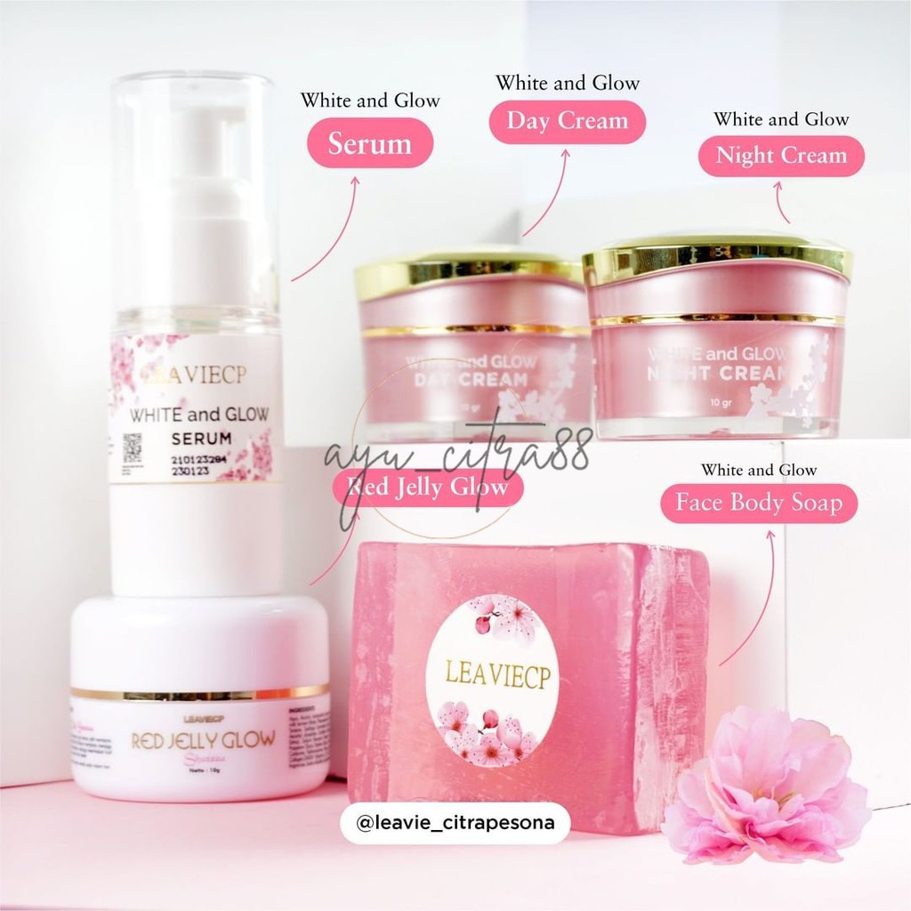 LEAVIE CP paket cream wajah isi 5