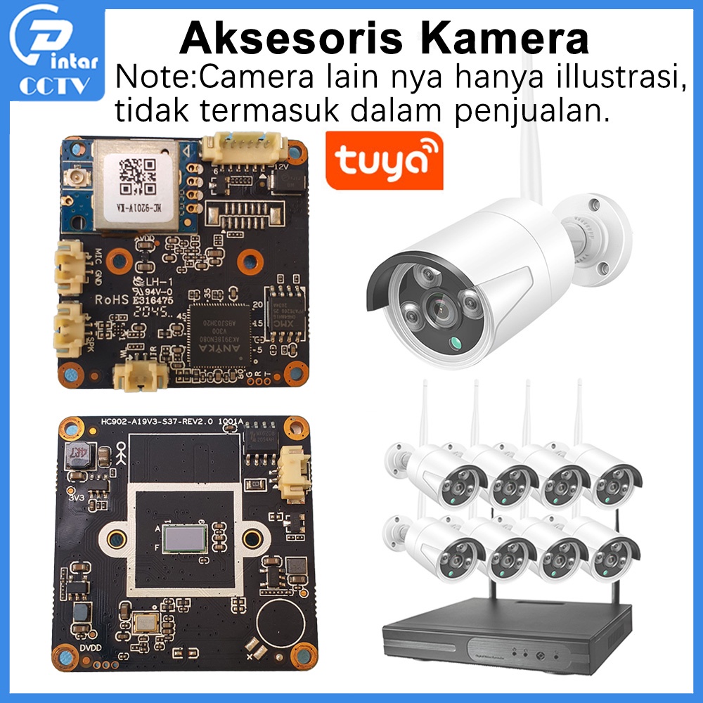 Asli tuya kamera mesin CCTV NVR KIT IP kamera Aksesoris NVR kamera