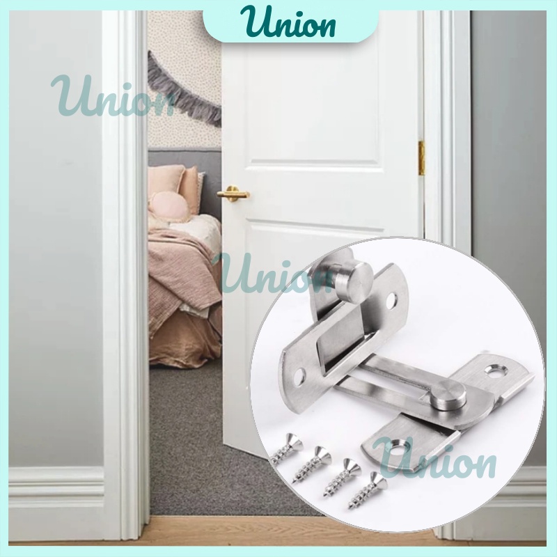 UM Overpal Plat Silver / Slot Pintu Geser / Slot Gembok Plat / Tempat Gembok Pintu / Cantolan Gembok