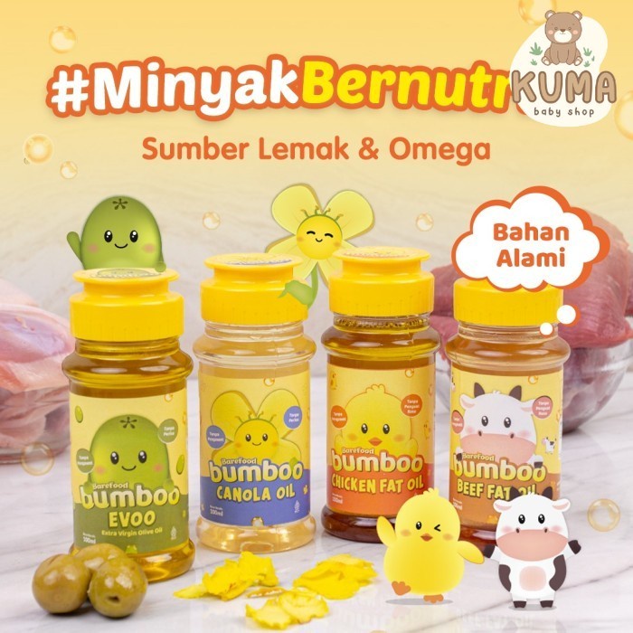 

BUMBOO Minyak Chicken / Beef / Canola / Olive Oil Mpasi