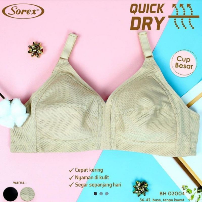 BRA /BH SOREX wanita 02004, Cup Besar,Uk 36-42