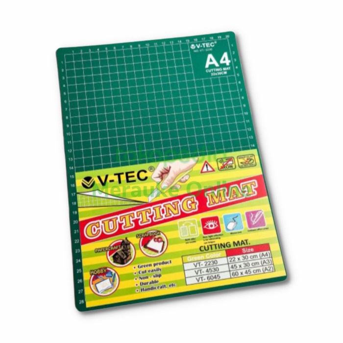 

V-TEC Cutting Mat / Alas Potong Ukuran A4 VT-2230 (22x30)