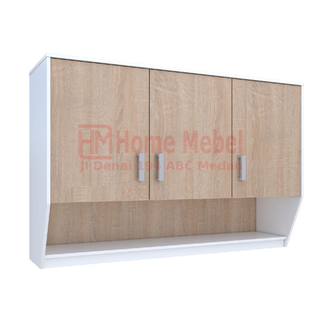 PROMO TERMURAH Lemari Dapur Gantung Minimalis - Kitchen Set Atas - Lemari Gantung 2 Pintu dan 3 Pint