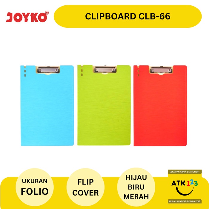 

Andma Clipboard / Papan Dada Cover Flip Joyko CLB-66