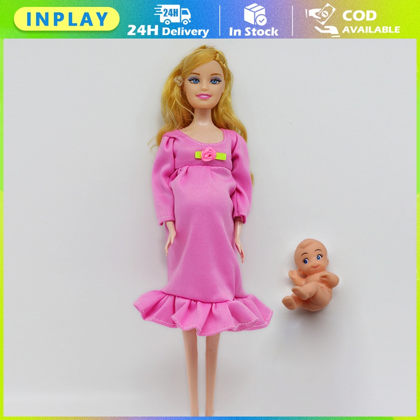 Mainan Boneka Princess Anak Perempuan/Mainan Anak Perempuan New/Boneka Hamil Mainan Boneka SL32512
