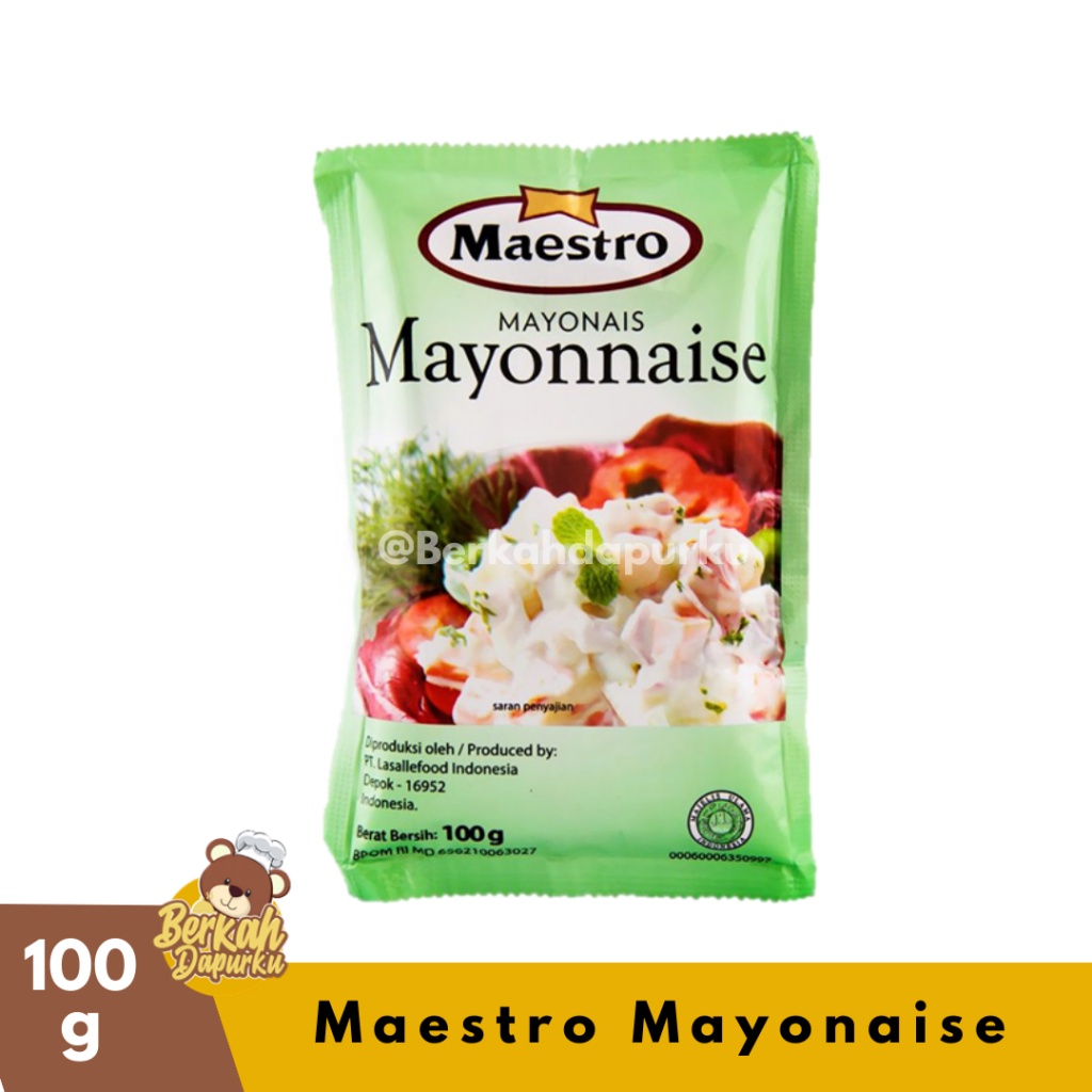 

Maestro Mayonais Sachet 100g Frozen Food Bogor