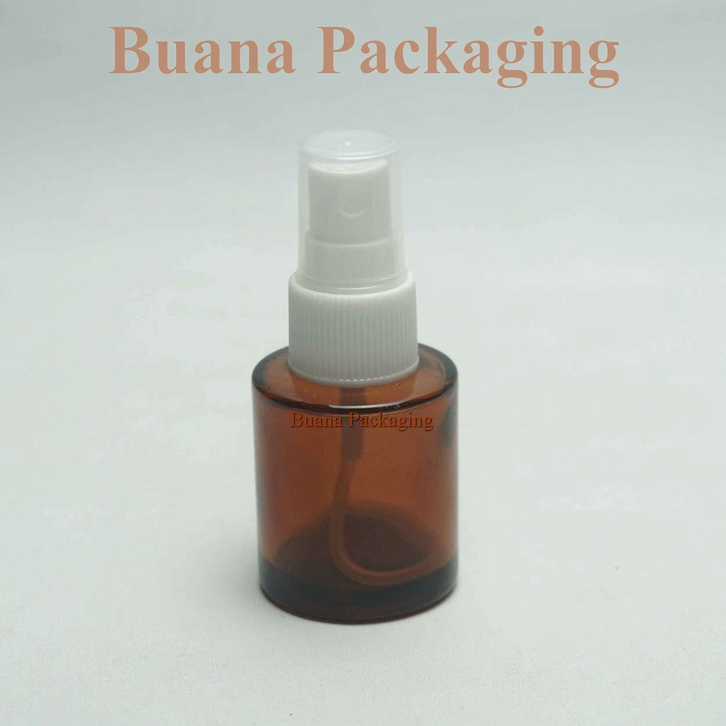 Botol Serum 20 ml RF Amber Original Spray / Botol Kaca 20 ml / Botol Kosmetik / Serum Kaca Spray / B