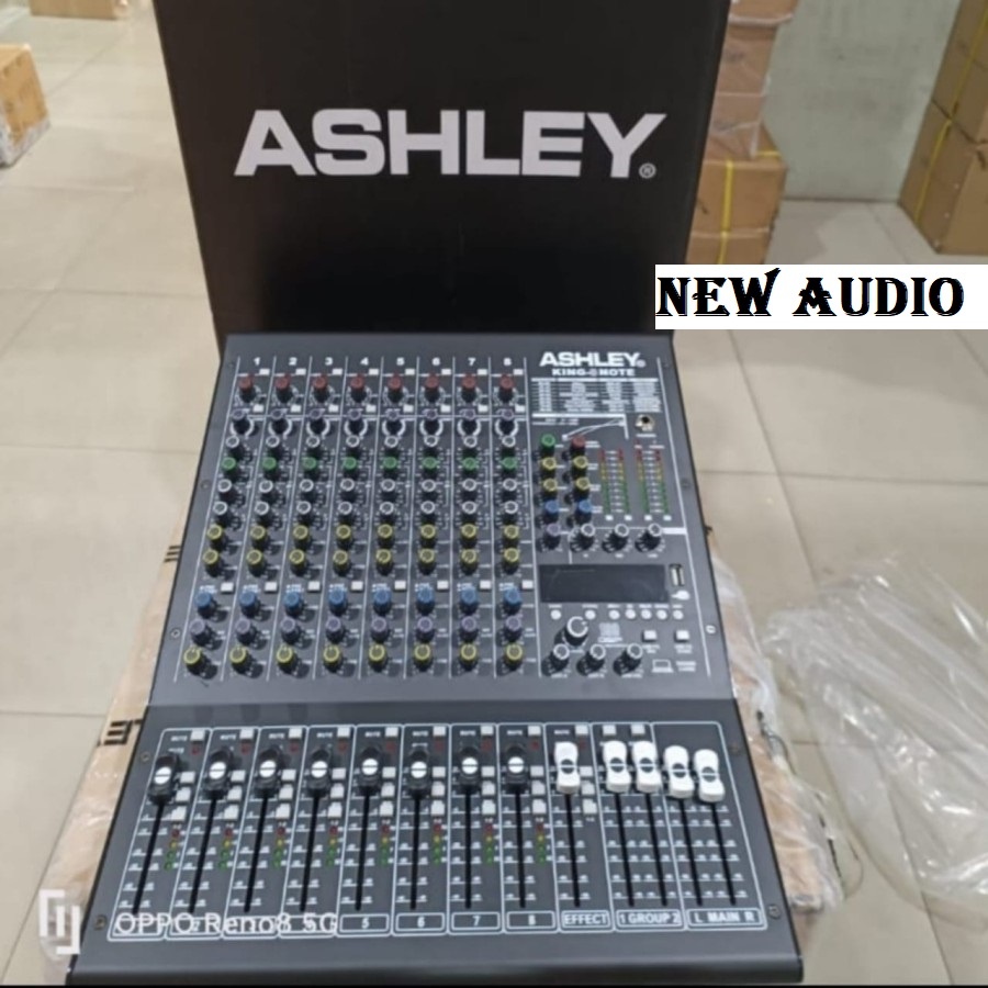 Mixer ashley king 8 note original Ashley King 8note