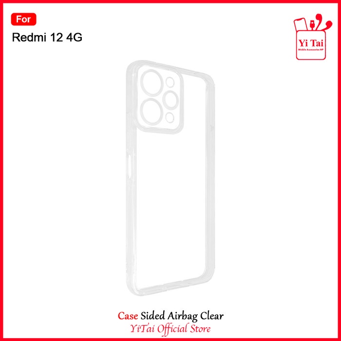YITAI - YC36 Case Sided Airbag Clear Redmi 12 4G