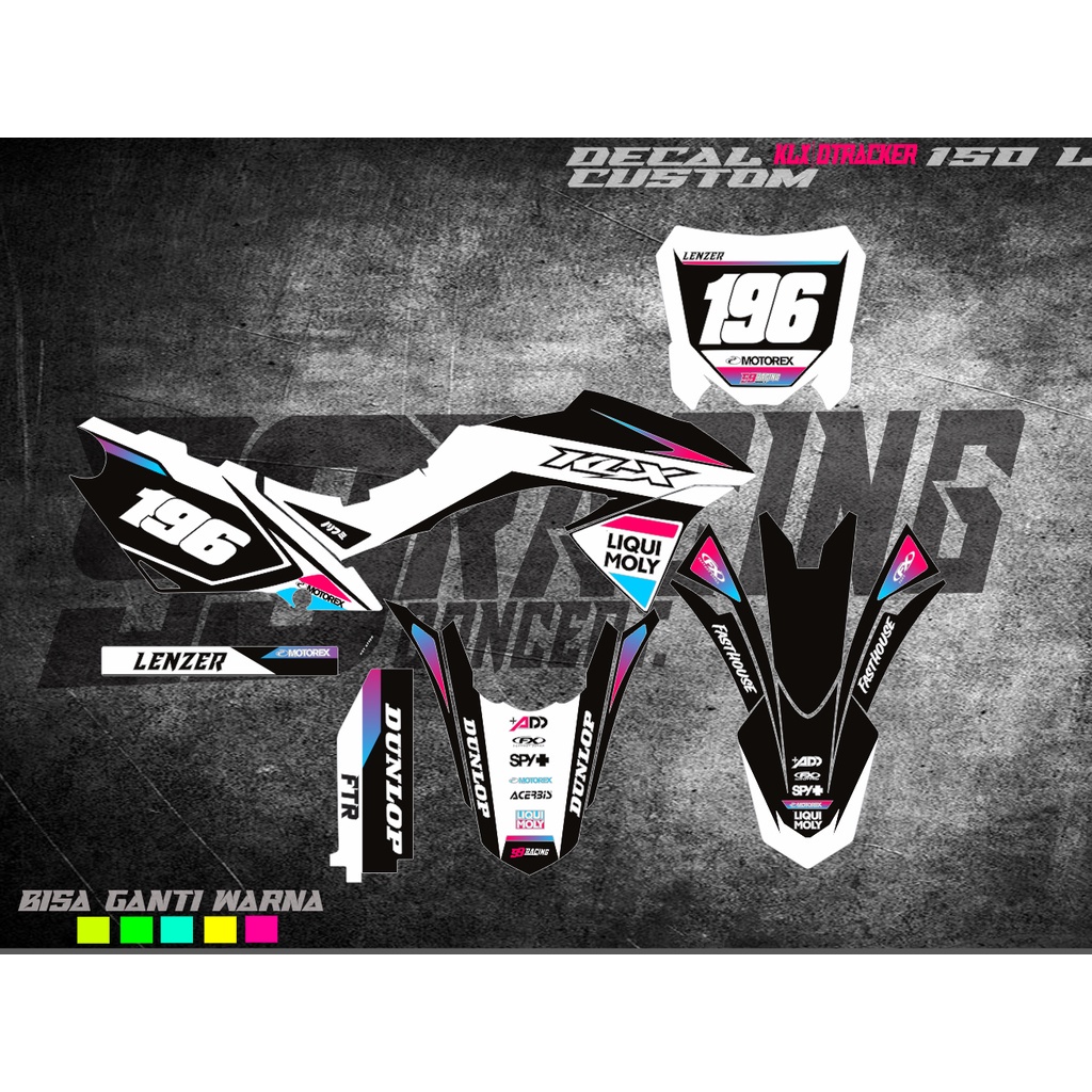 decal klx bf custom