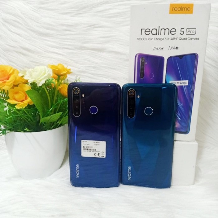 Realme 5 Pro Ram 4/128GB | Ram 8/128GB (Bekas Original)