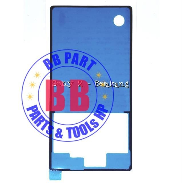 

Lem Adhesive Backdoor Sony Xperia Z - Double Tape Back Cover Tutup Belakang - BBpart