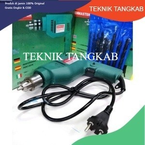 Mesin Bor Listrik Bor Tangan Kenmaster 10 Mm Plus Mata Bor Set Besi