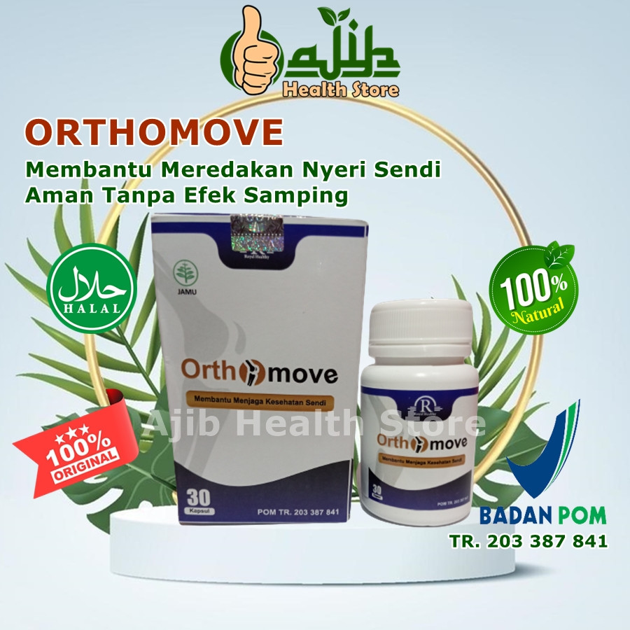 Orthomove Asli Original Obat Nyeri Sendi Tulang Saraf Kejepit