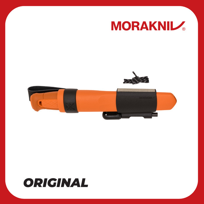 Morakniv Kansbol with Survival Kit - Pisau Bushcraft Stainless Steel