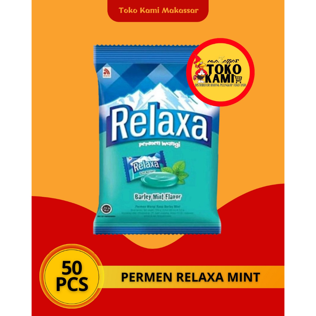 

Relaxa permen rasa barley mint 50 pcs