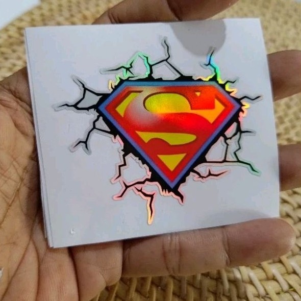 

Sticker T100, sticker logo superman