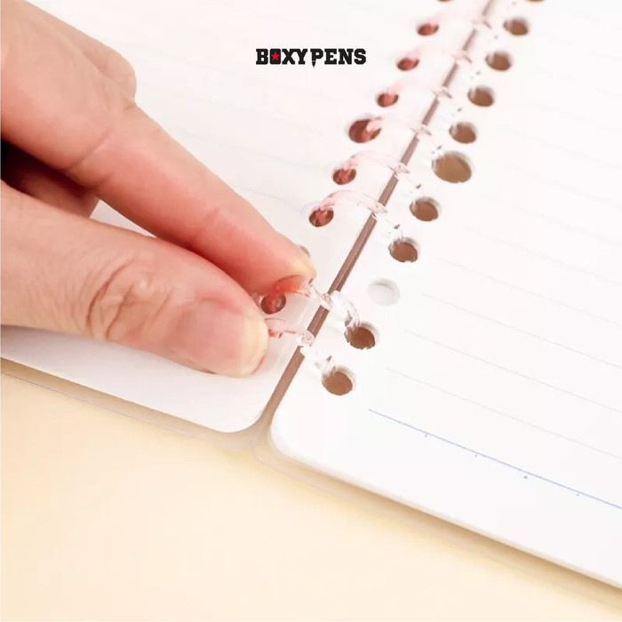 

Kokuyo Pastel Cookie Smart Ring Binder - A5, Yellow