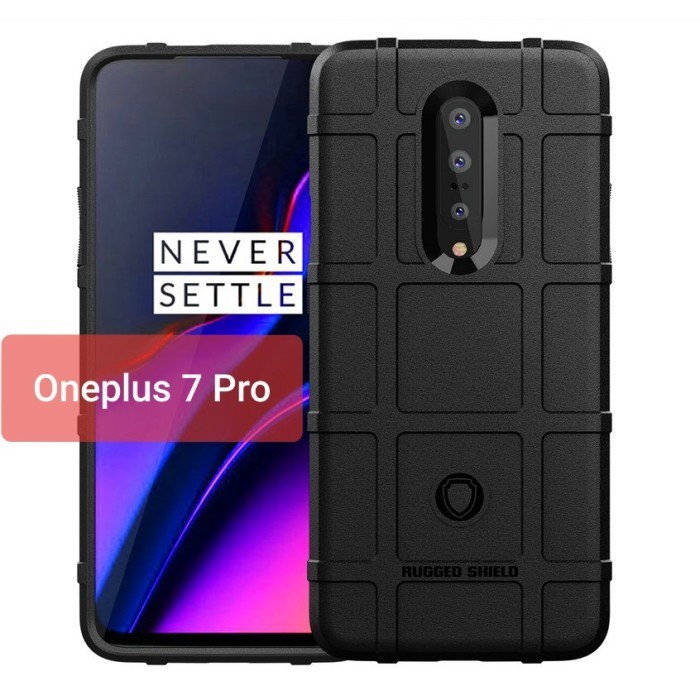 CASE ONEPLUS 7 / 7T / 7 PRO / 7T PRO RUGGED SHIELD ARMOR ANTI SHOCK - Oneplus 7 Pro #HSRGSD