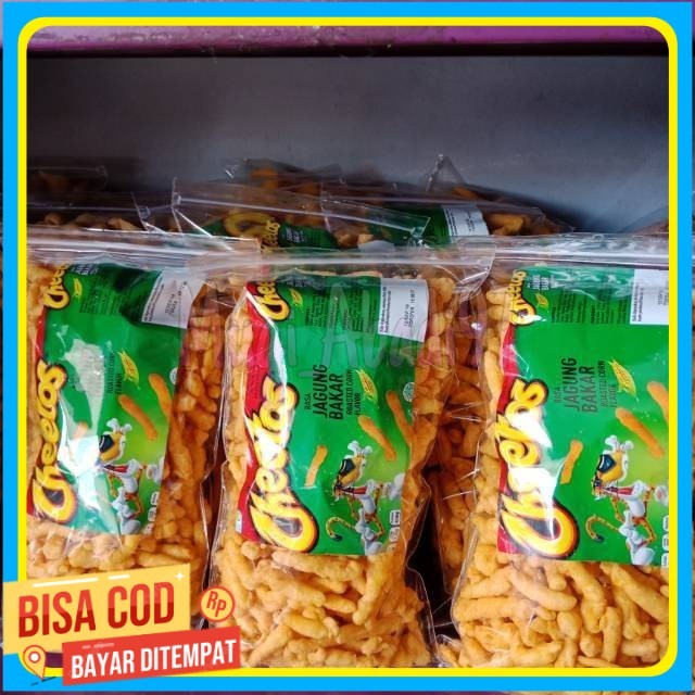 

Snack kiloan cheetos jagung bakar 1 kilogram | MAKANAN RINGAN CEMILAN JAJANAN