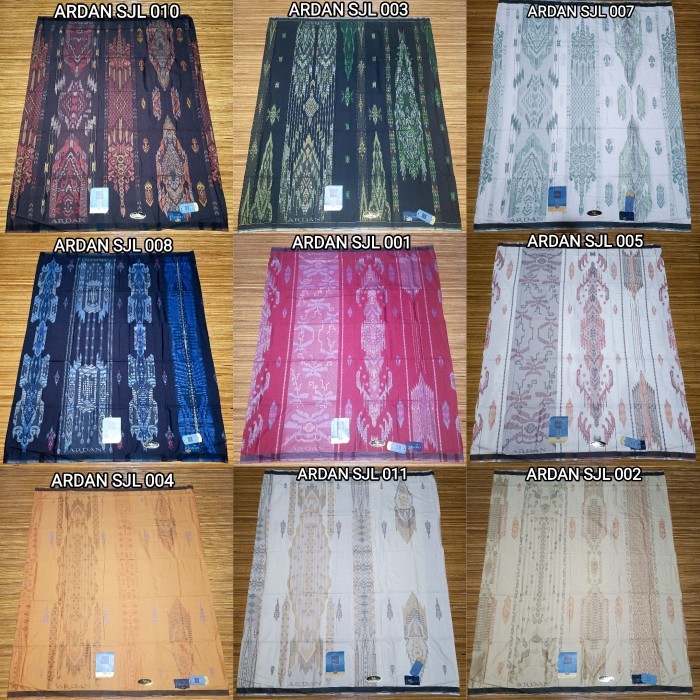 Sarung ARDAN SJL Gold - Sarung ARDAN Jacquard Original By Ketjubung TERLARIS