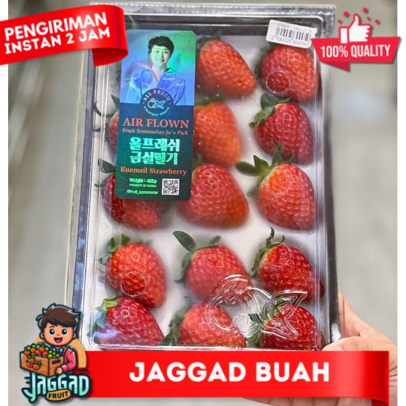 

Strawberry Korea Ghangchu 410 grm Gift hampers JAGGA FRUIT