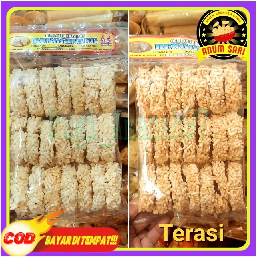 

Rengginang MATANG bawang, terasi Asli Solo - Anum Sari 1 KG