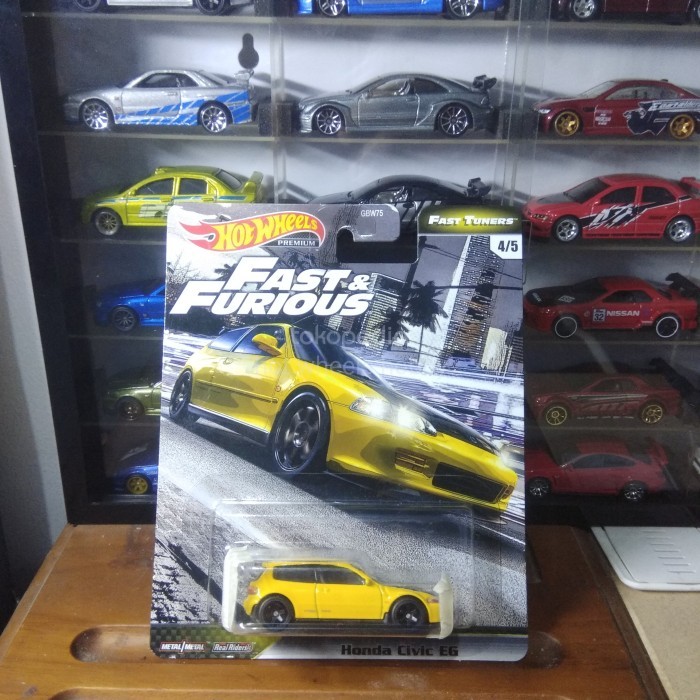 hot wheels honda civic eg fast furious - loose